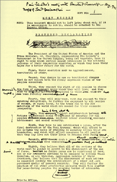 Atlantic Charter document